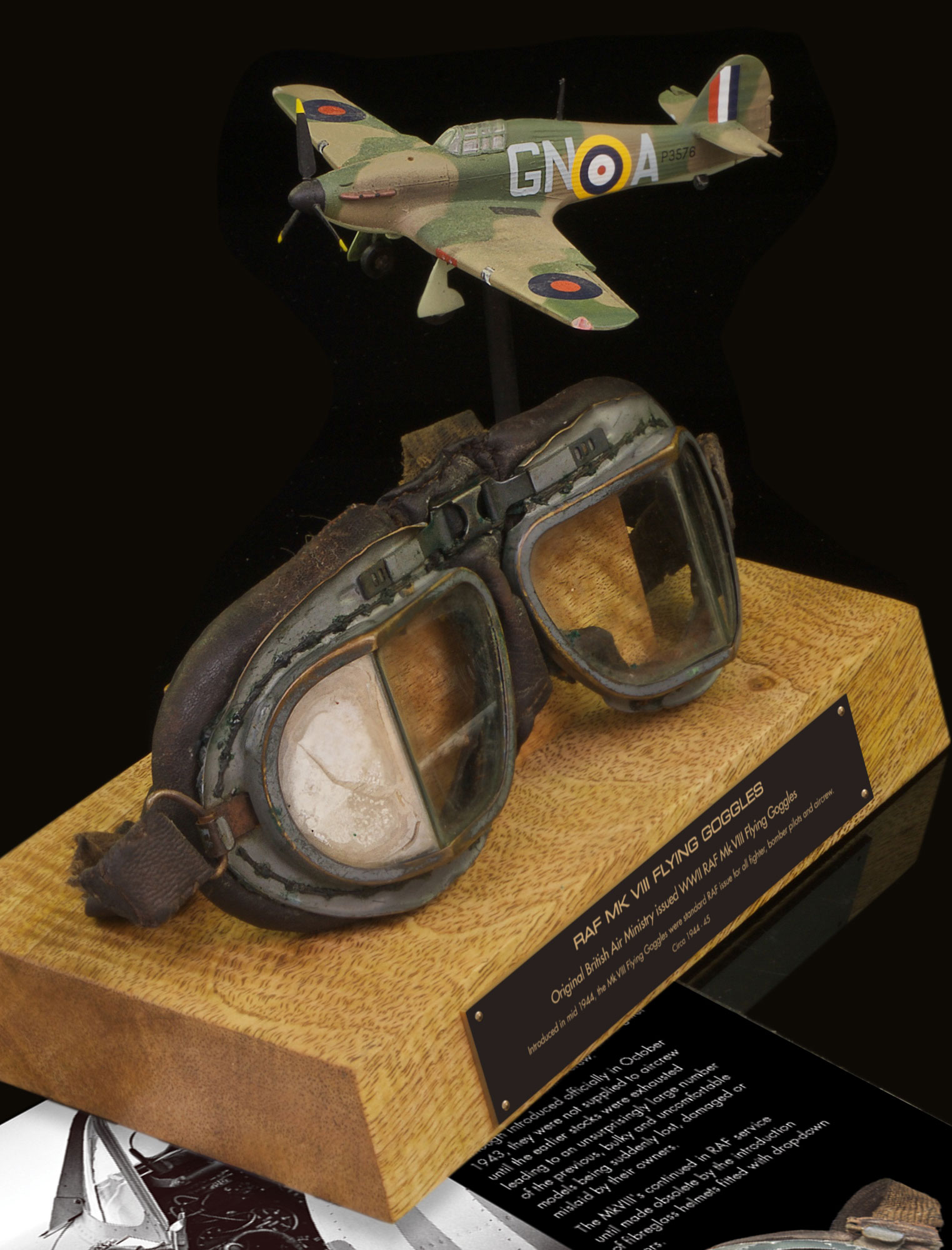 AIR MINISTRY ISSUED Mk VIII RAF FLYING GOGGLES